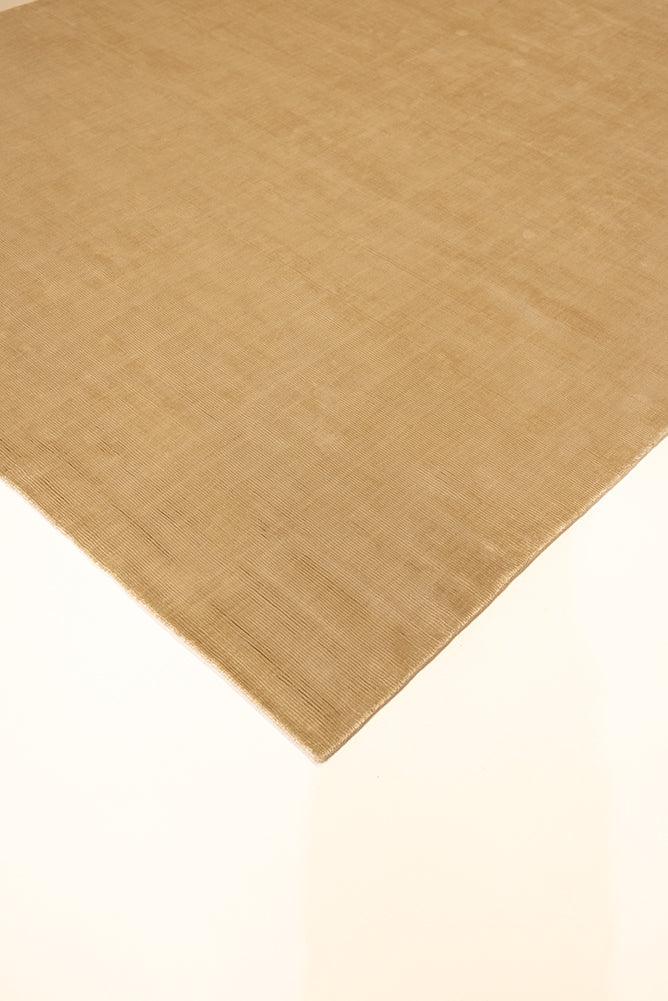 3*4m Stokes (Beige) Carpet - Cotton and Silk Handloom Carpet - Zuma UAE