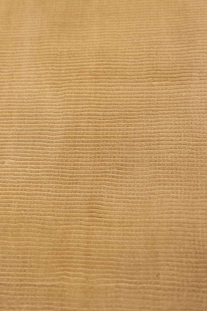 Stokes (Beige) - Cotton Silk & Handloom Carpet - Zuma UAE