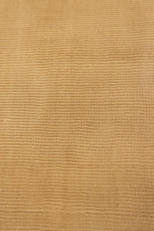 Stokes (Beige) - Cotton Silk & Handloom Carpet - Zuma UAE