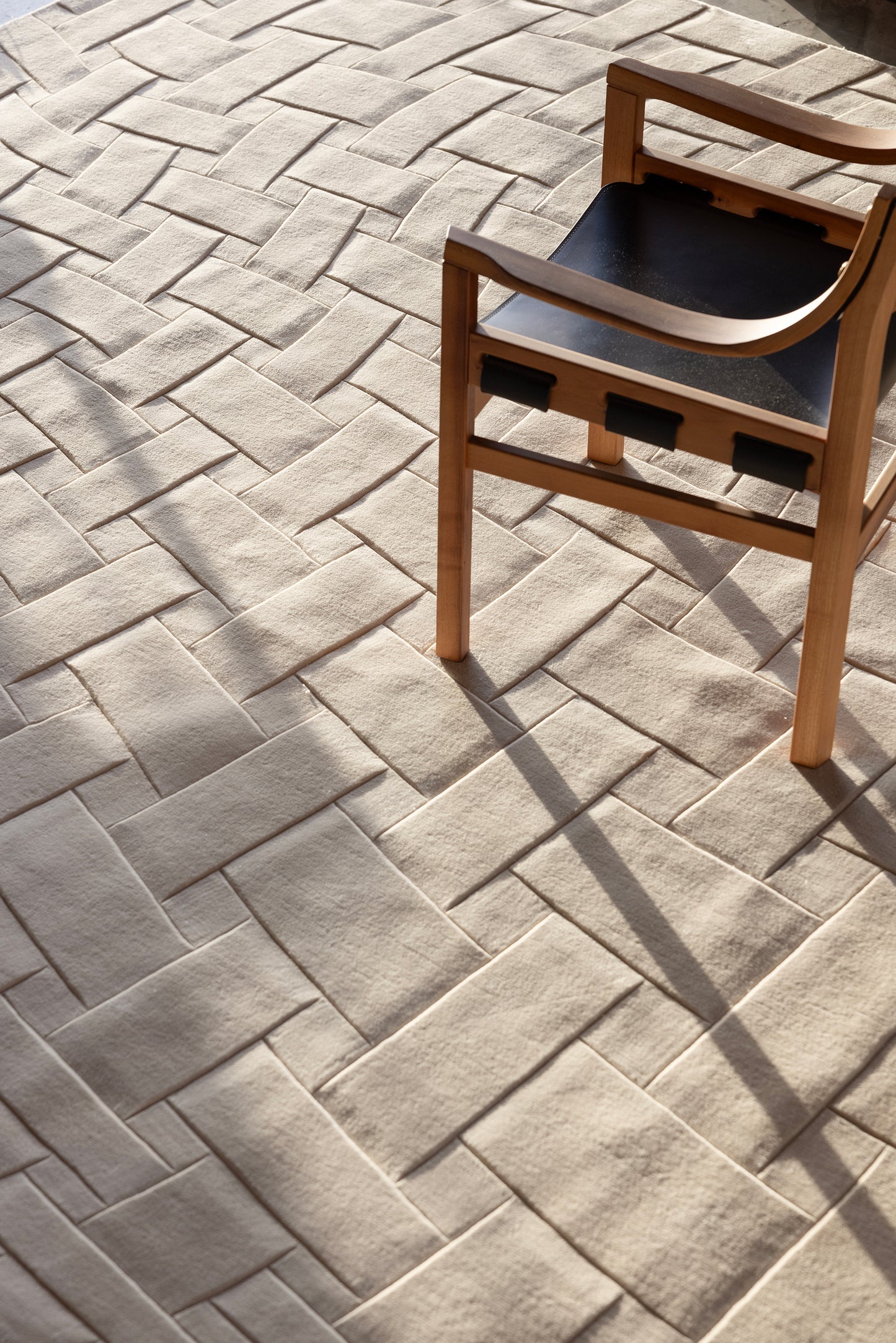 Trug Carpet - 50% New Zealand Wool and 50% Cotton Silk - Zuma UAE