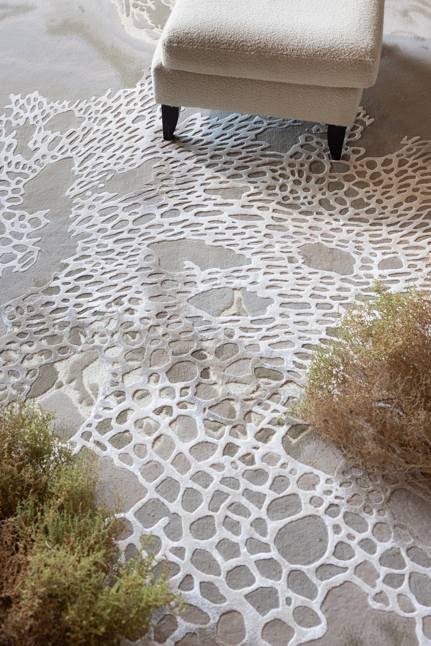 La Roche Carpet - 100% Semi Worsted New Zealand and Tencel - Zuma UAE