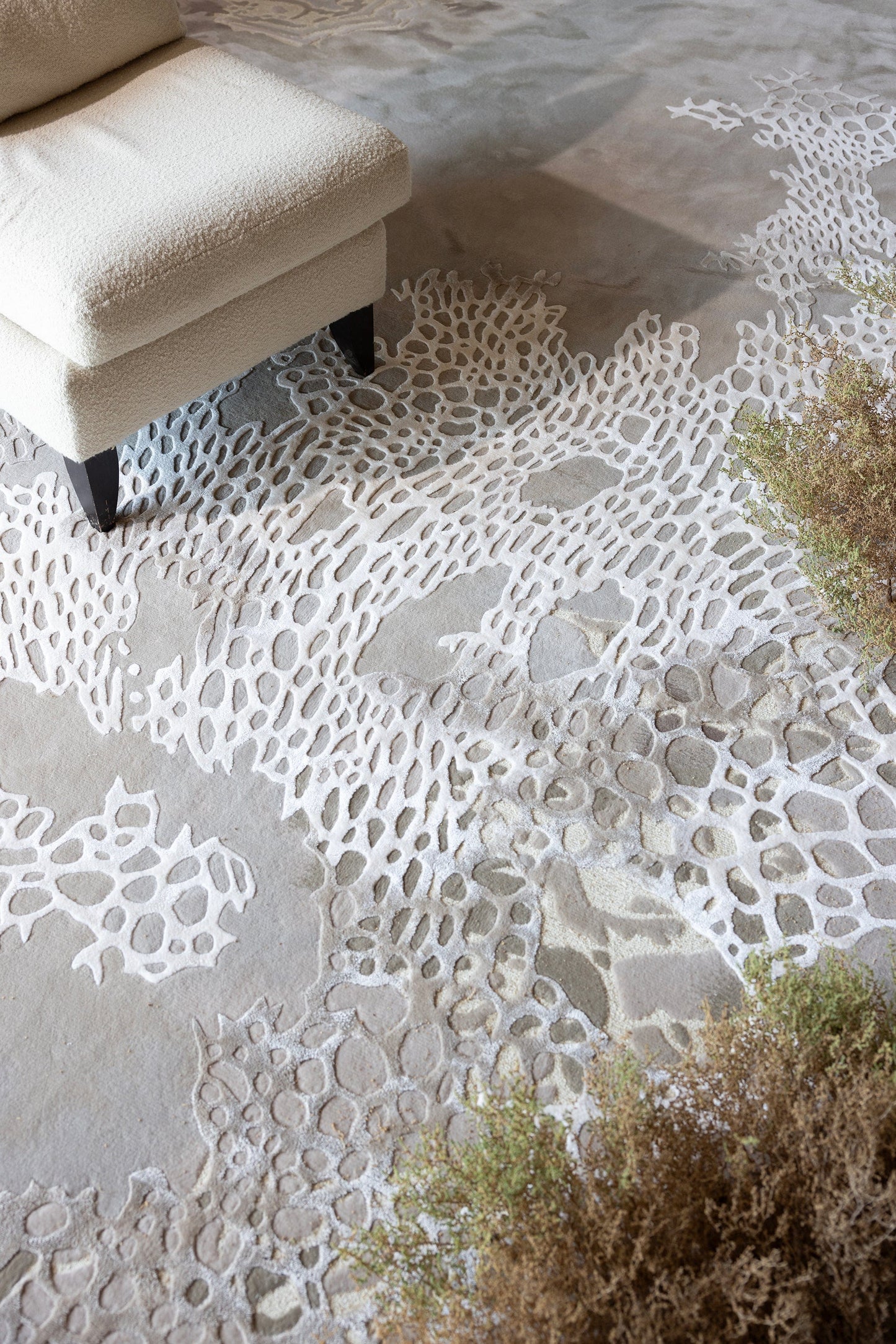 La Roche Carpet - 100% Semi Worsted New Zealand and Tencel - Zuma UAE