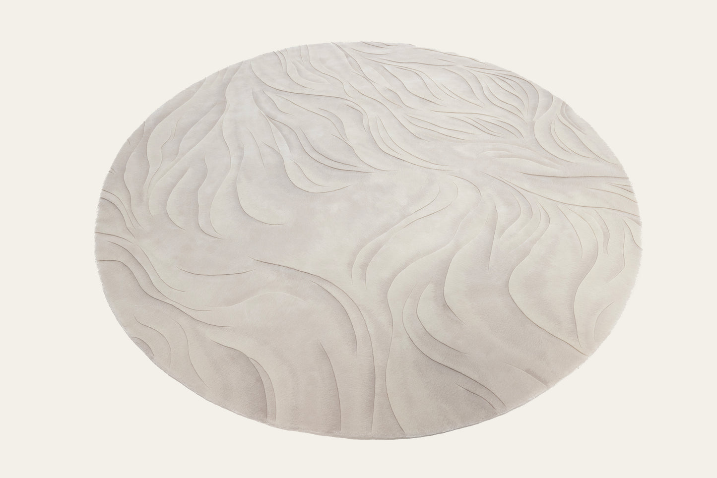 3m Dia Wabi-Pine Carpet and Rugs - 100% Hand Carded Semi-Worsted - Zuma UAE