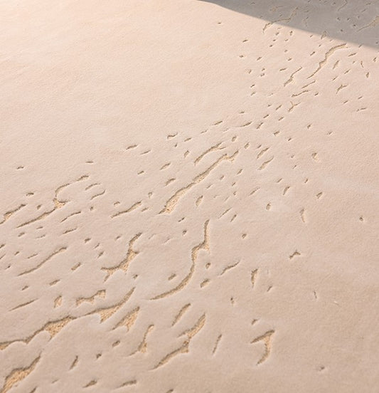 Edge Loop (Burnt Sienna) Carpet  - New Zealand Wool and Bamboo Silk - Zuma UAE