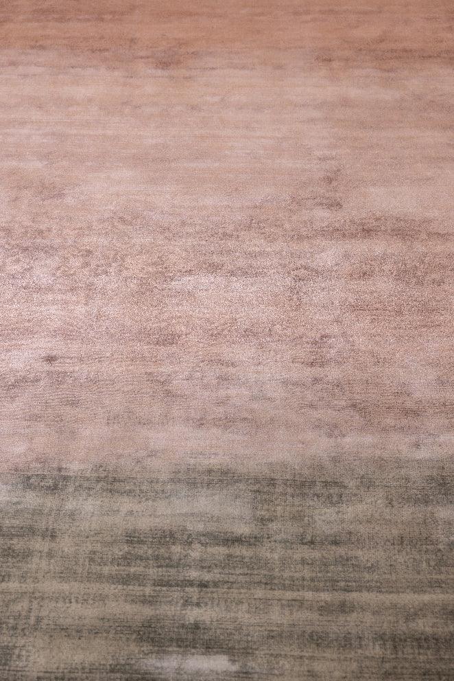 3*4m Ombre (Green) Carpet - Cotton Tencel & Hand Tufted Carpet - Zuma UAE