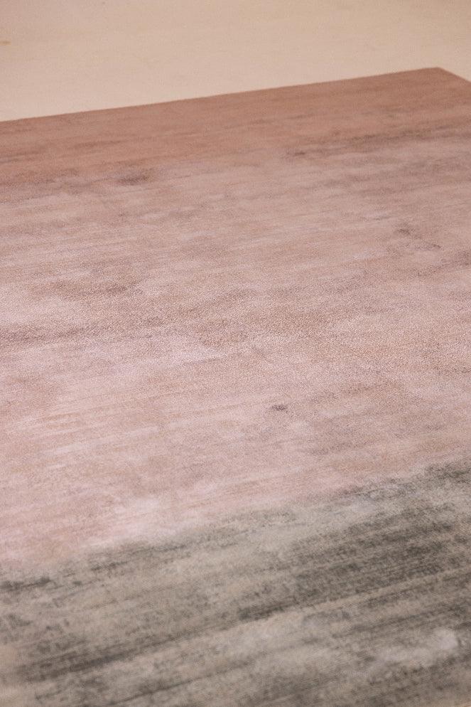 4*6m Ombre (Green) Carpet - Cotton Tencel & Hand Tufted Carpet - Zuma UAE