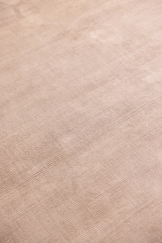 2.5*3m Stokes (Silver) - Cotton Silk & Handloom Carpet - Zuma UAE