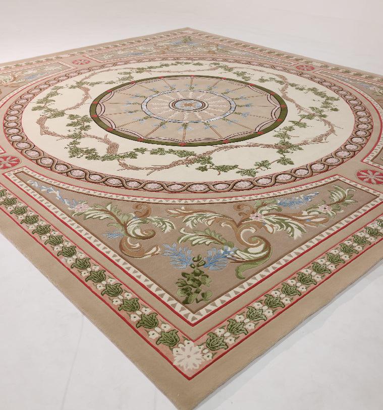 Delos Carpet -  New Zealand Wool and Polished Cotton Silk - Zuma UAE