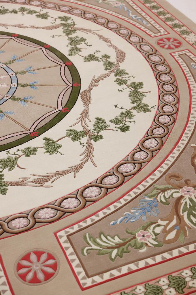 Delos Carpet -  New Zealand Wool and Polished Cotton Silk - Zuma UAE