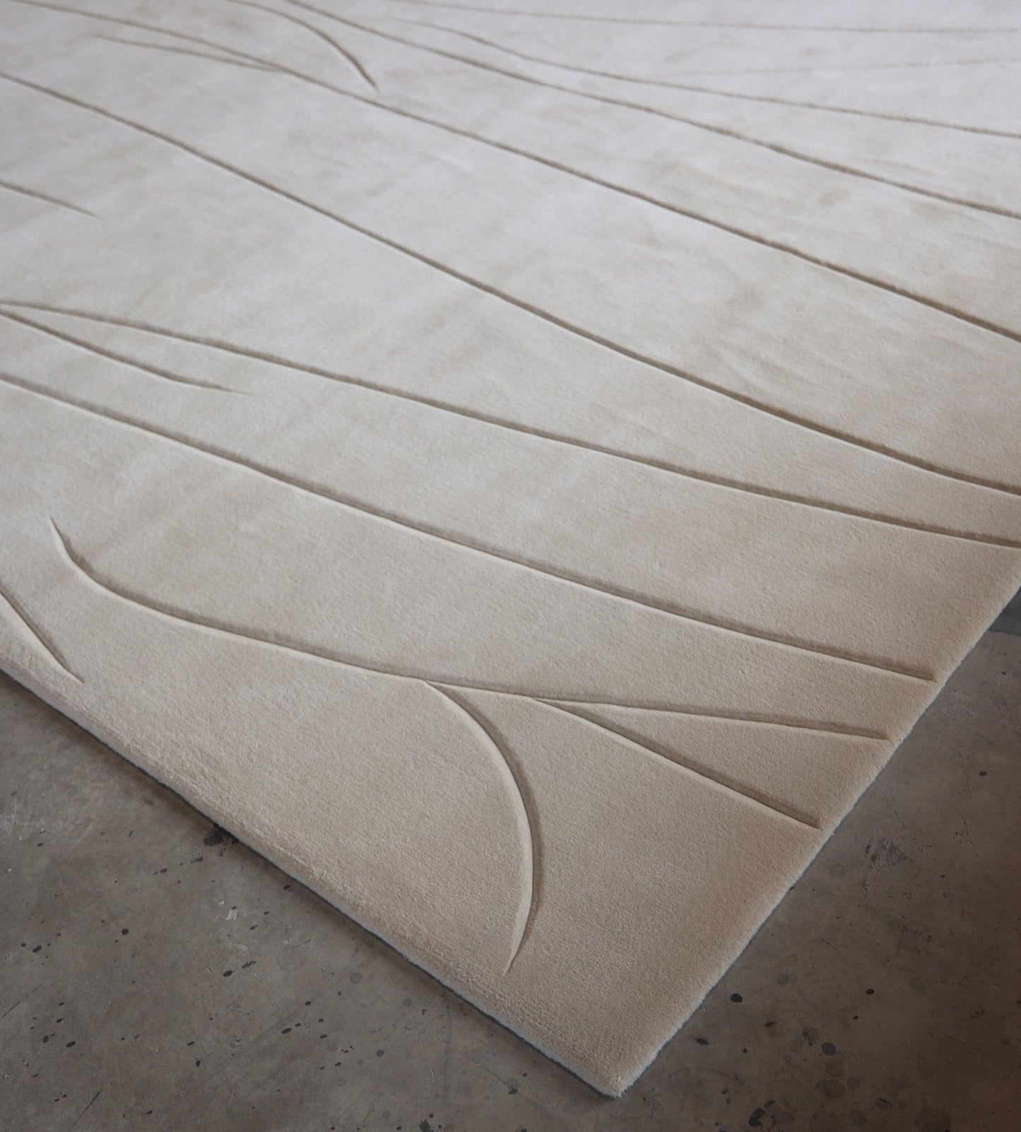 2.5*3m Sculpt 2.0 Carpet - Hand Carded Semi-Worsted New Zealand Wool - Zuma UAE