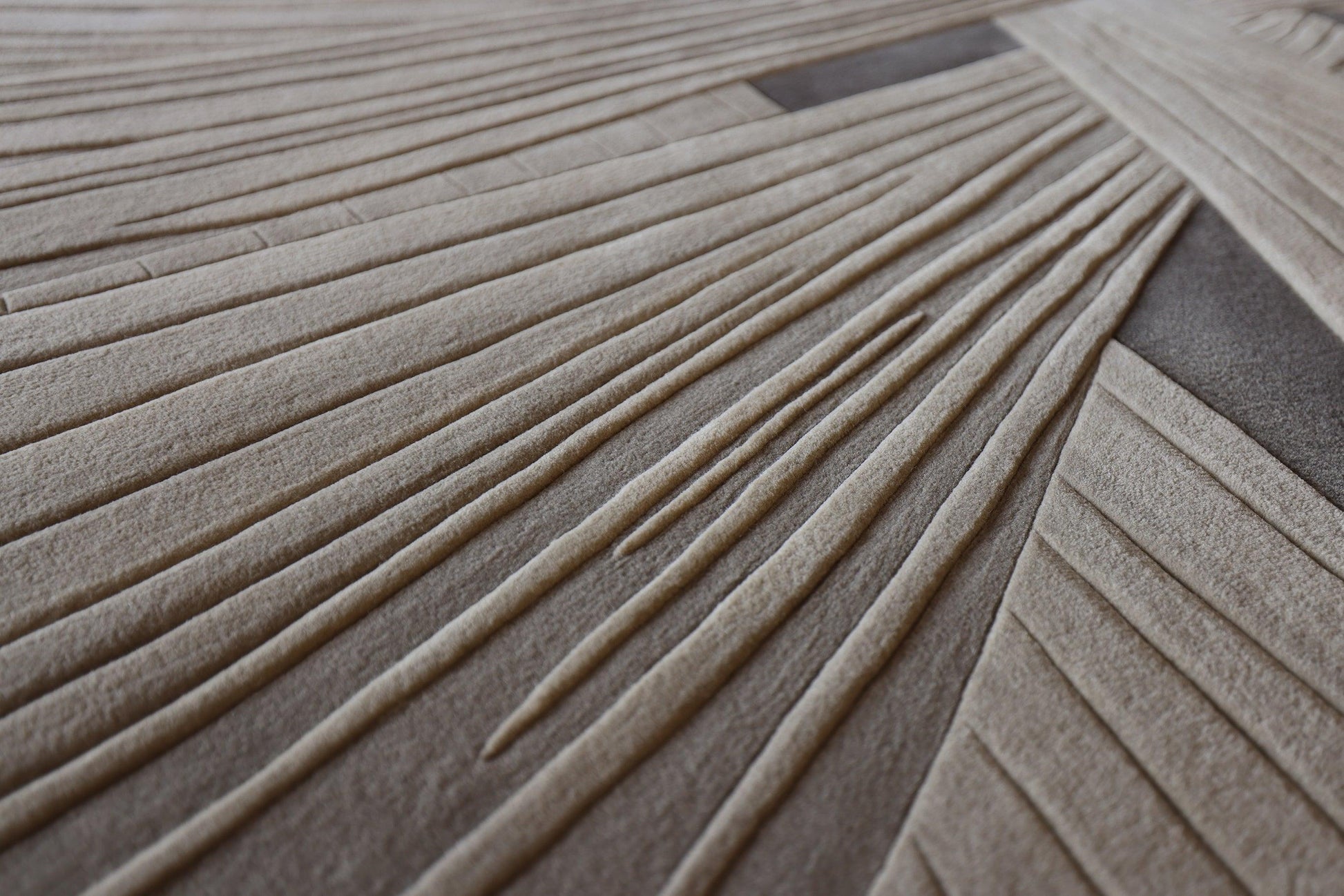 3.5*5m Tangled Carpet - Hand Carded Semi Worsted New Zealand Wool - Zuma UAE