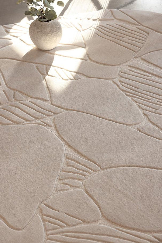 3m Menhir Carpet Online - 100% Hand Carded Semi Worsted New Zealand Wool - Zuma UAE