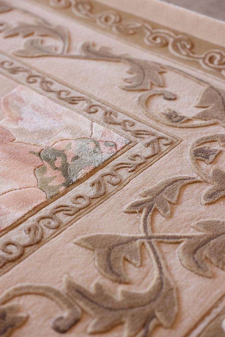 Gulzar Carpet - Polished Cotton Silk and New Zealand Wool - Zuma UAE