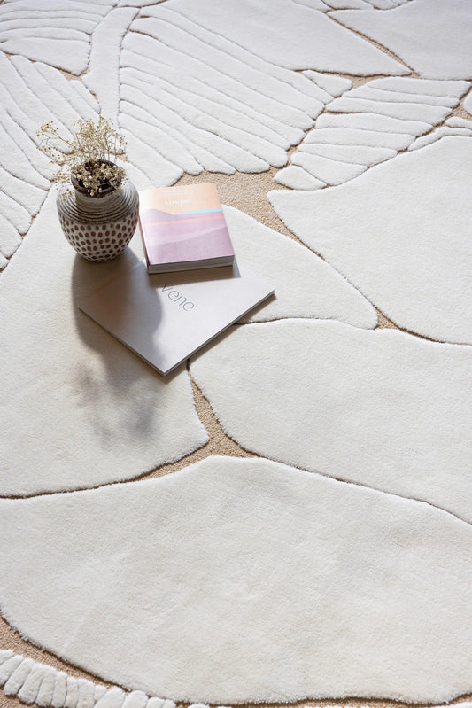 Menhir (Stone) Carpet - Hand Tufted 50% New Zealand Wool and 50% Tencel - Zuma UAE