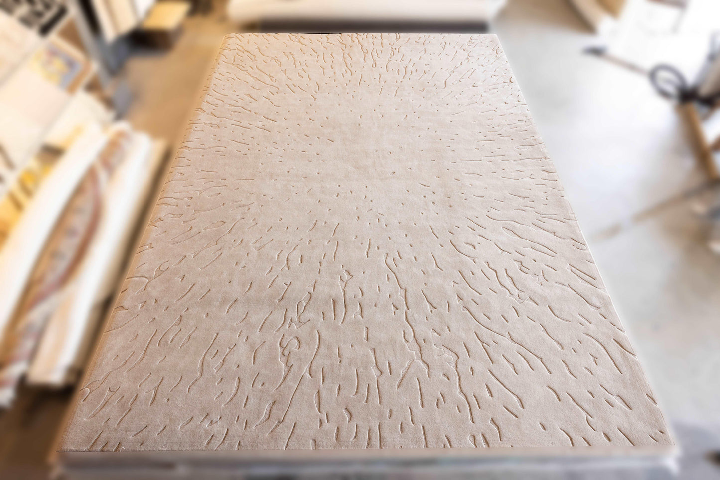 Loop Splatter 3.0 Carpet - Extra Fine Australian Wool and Tencel - Zuma UAE