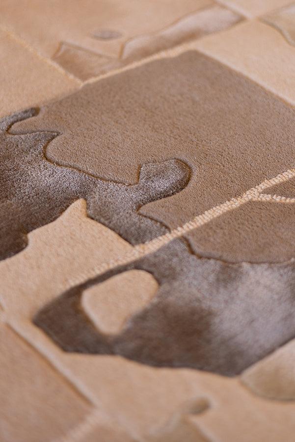 Dexter Carpet - New Zealand Wool and Polished Cotton Silk - Zuma UAE0