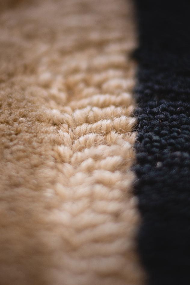 Dexter Carpet - New Zealand Wool and Polished Cotton Silk - Zuma UAE