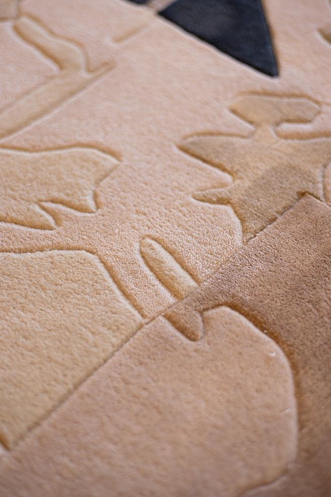 Dexter Carpet - New Zealand Wool and Polished Cotton Silk - Zuma UAE