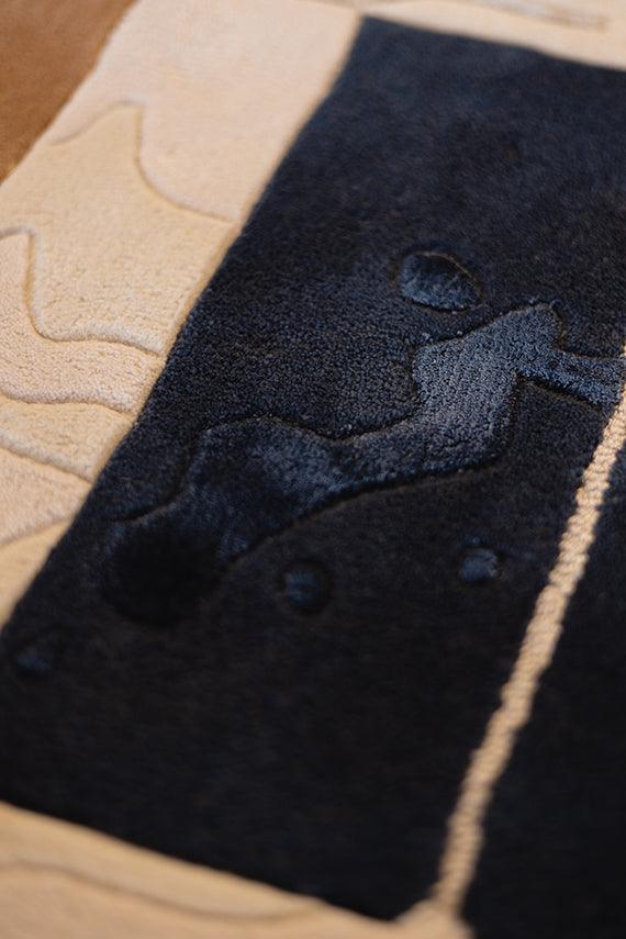 Dexter Carpet - New Zealand Wool and Polished Cotton Silk - Zuma UAE