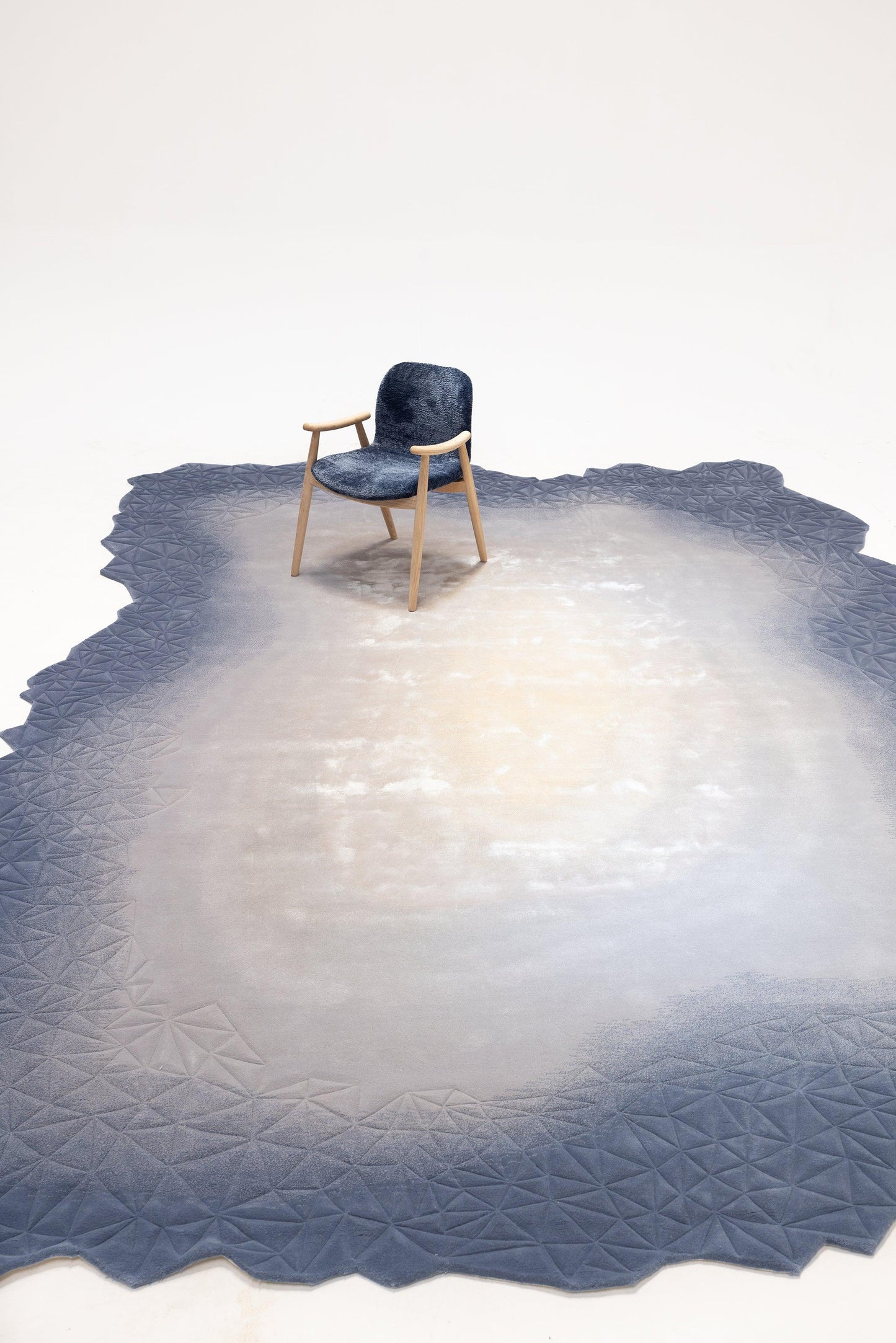 Rockefeller Carpet - New Zealand Wool and Cotton Silk - Zuma UAE