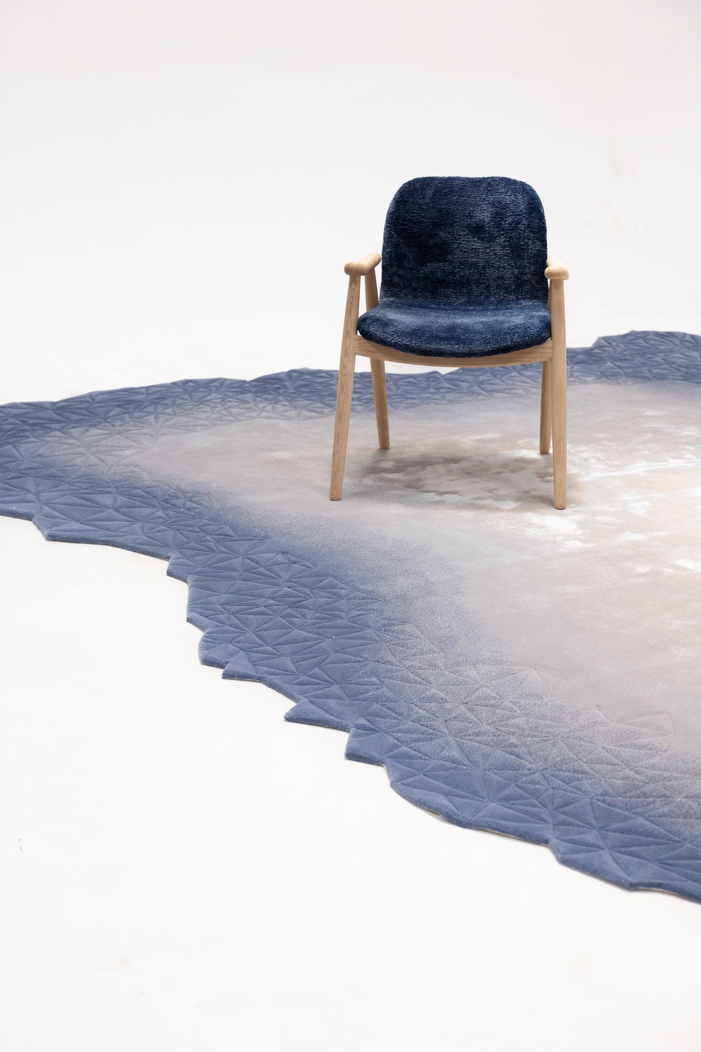 Rockefeller Carpet - New Zealand Wool and Cotton Silk - Zuma UAE