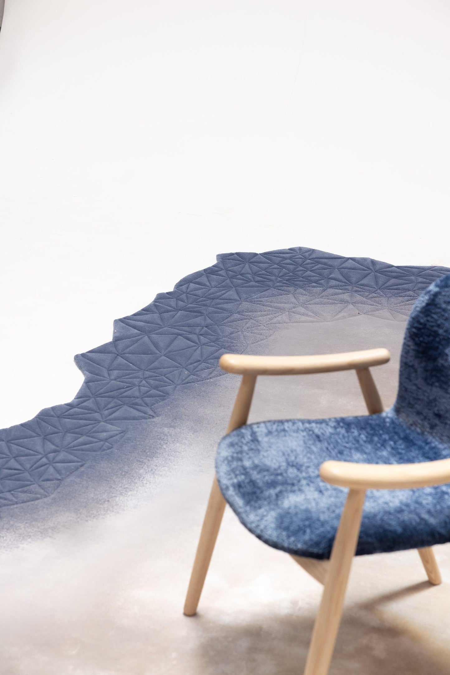 Rockefeller Carpet - New Zealand Wool and Cotton Silk - Zuma UAE