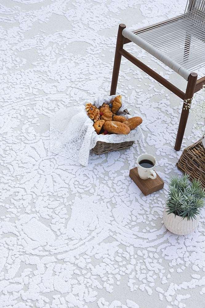 Chantelle Carpet - 50% Hand Carded Semi-Worsted New Zealand Wool 50% Tencel - Zuma UAE