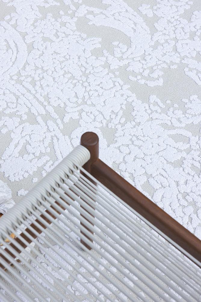 Chantelle Carpet - 50% Hand Carded Semi-Worsted New Zealand Wool 50% Tencel - Zuma UAE