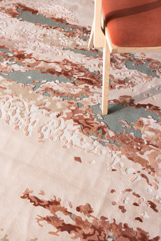 4*6m Mirim Carpet -  Hand Tufted Semi-Worsted New Zealand Wool and Tencel - Zuma UAE