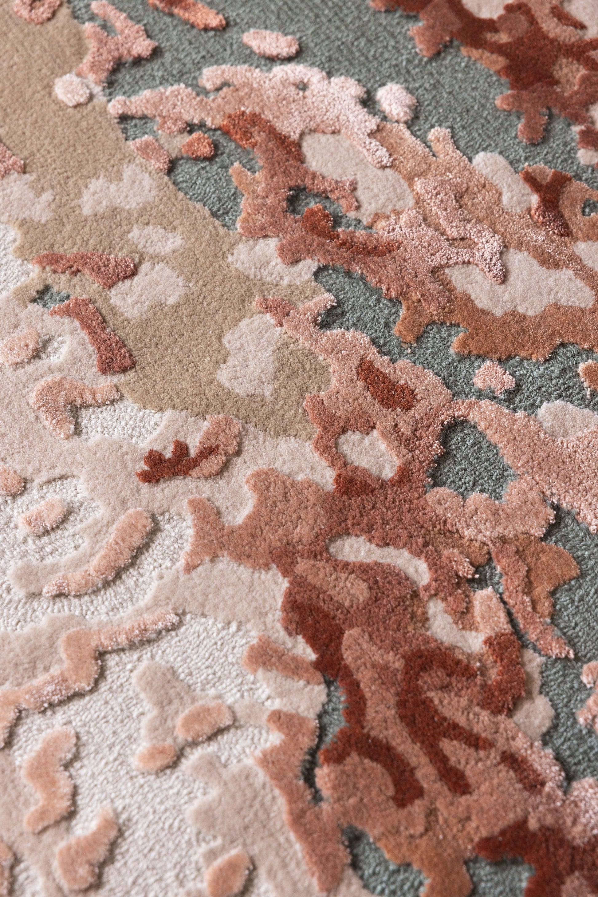 3m Mirim Carpet - Hand Tufted Semi-Worsted New Zealand Wool and Tencel -  Zuma UAE