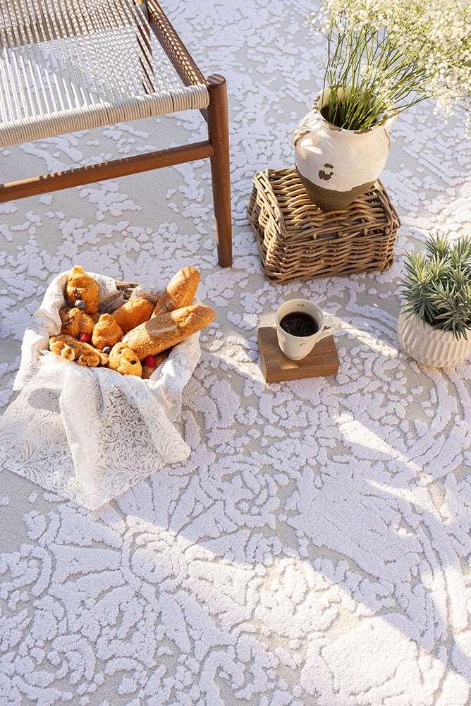 Chantelle Carpet - 50% Hand Carded Semi-Worsted New Zealand Wool 50% Tencel - Zuma UAE