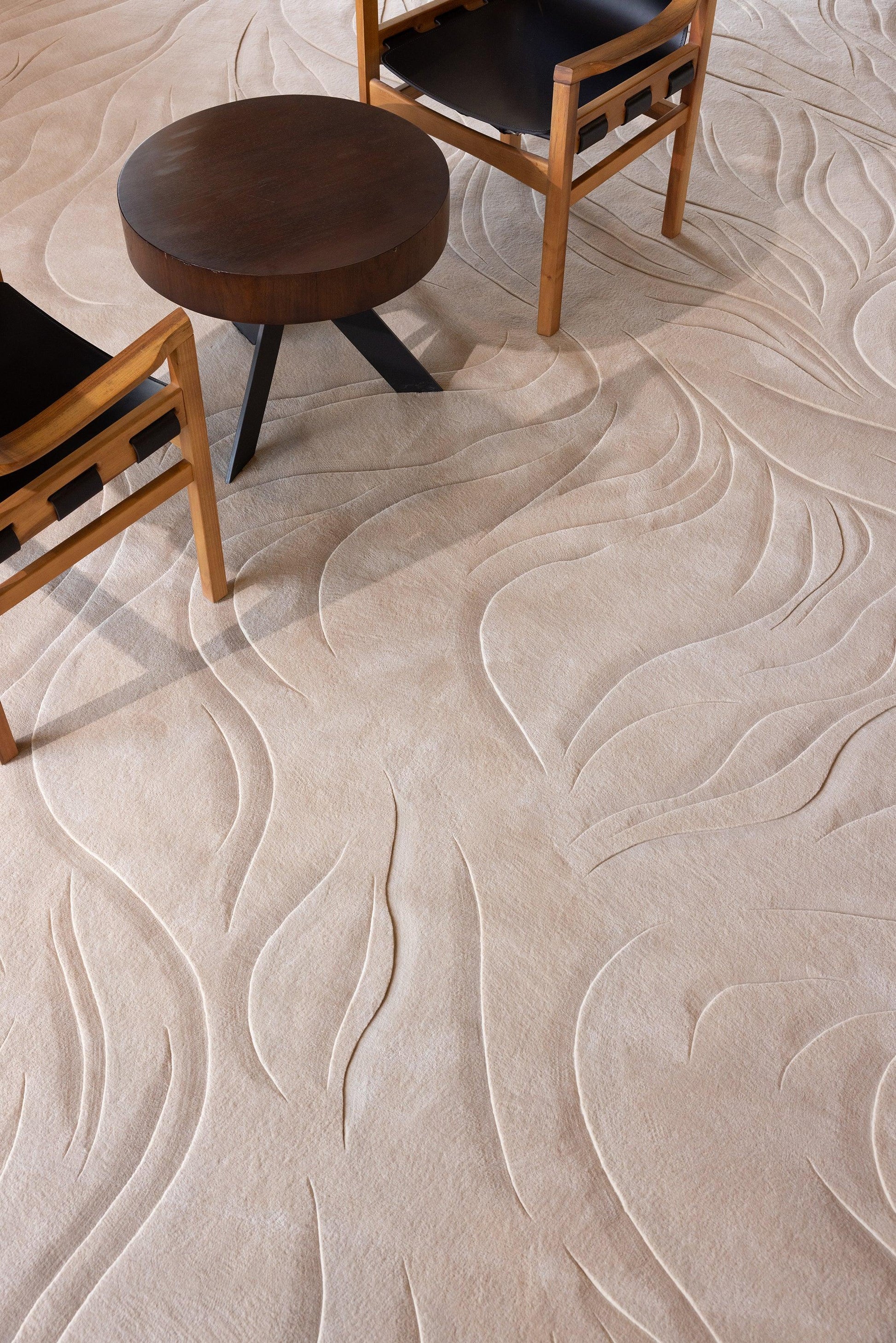 3m Wabi-Oak Carpet - 100% Hand Carded Semi-Worsted - Zuma UAE