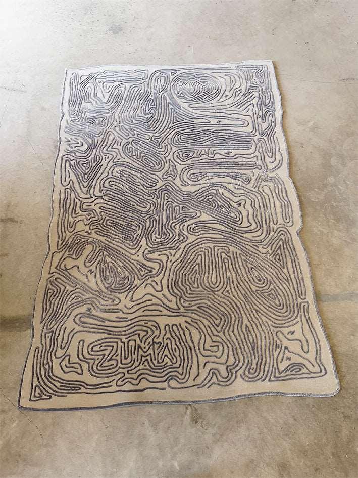 Identity Carpet Online - Hand Tufted in Cotton Silk and New Zealand Wool
- Zuma UAE
