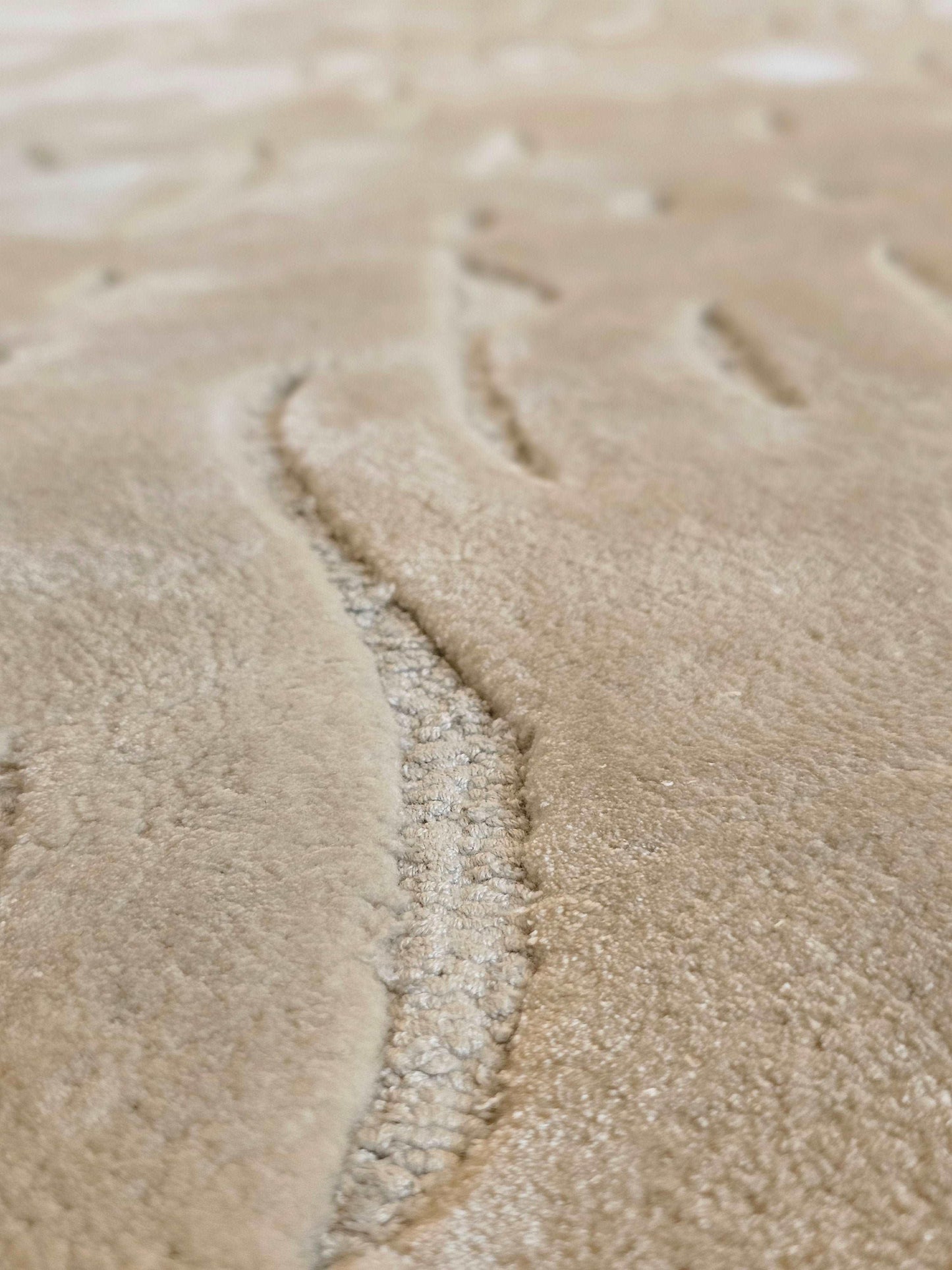 3.5*5m Loop Splatter 2.0 (Ivory) Carpet Online - Cotton Silk - Zuma UAE