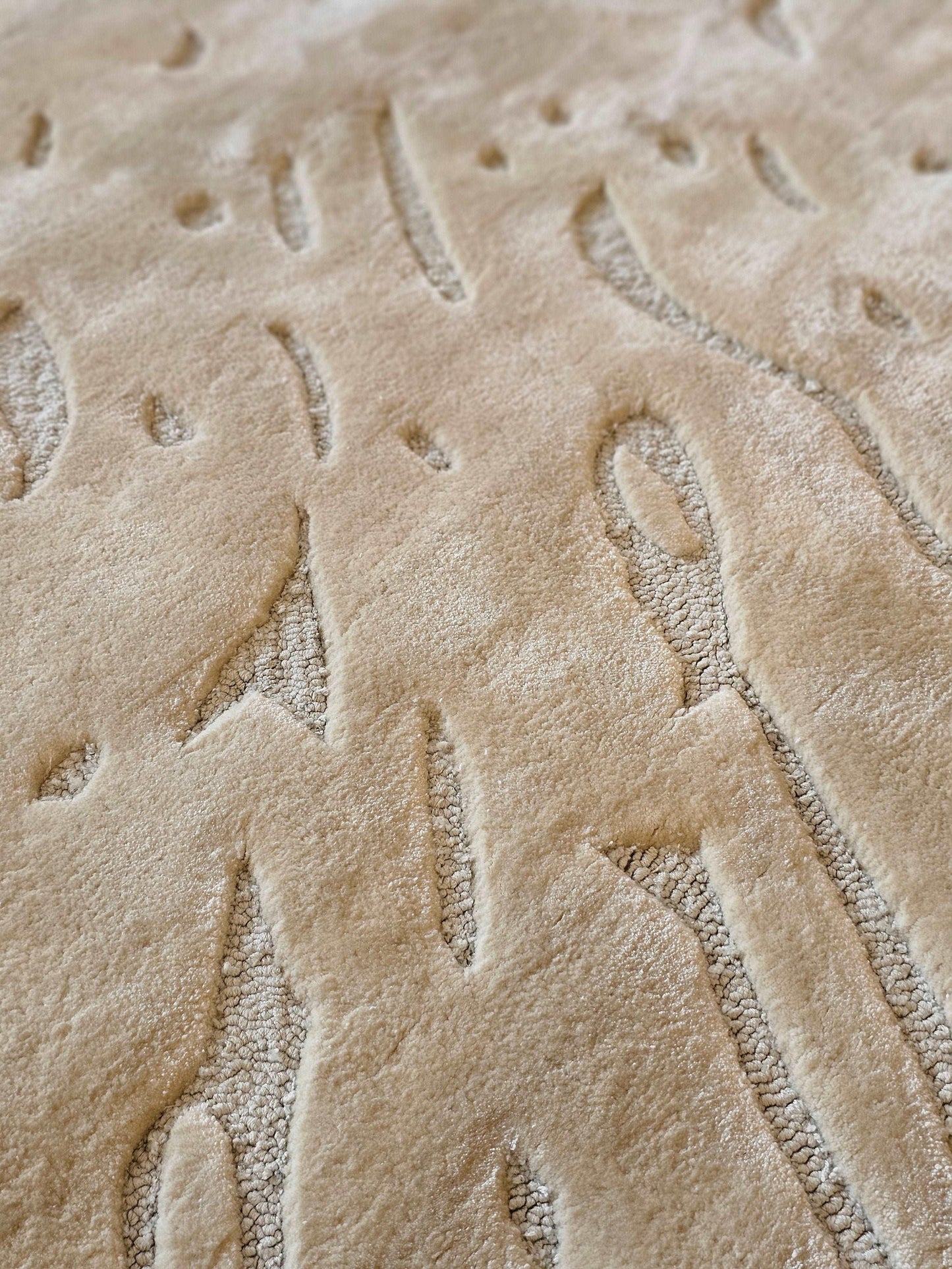 2.5*3.5m Loop Splatter 2.0 (Ivory) Carpet Online - Cotton Silk - Zuma UAE