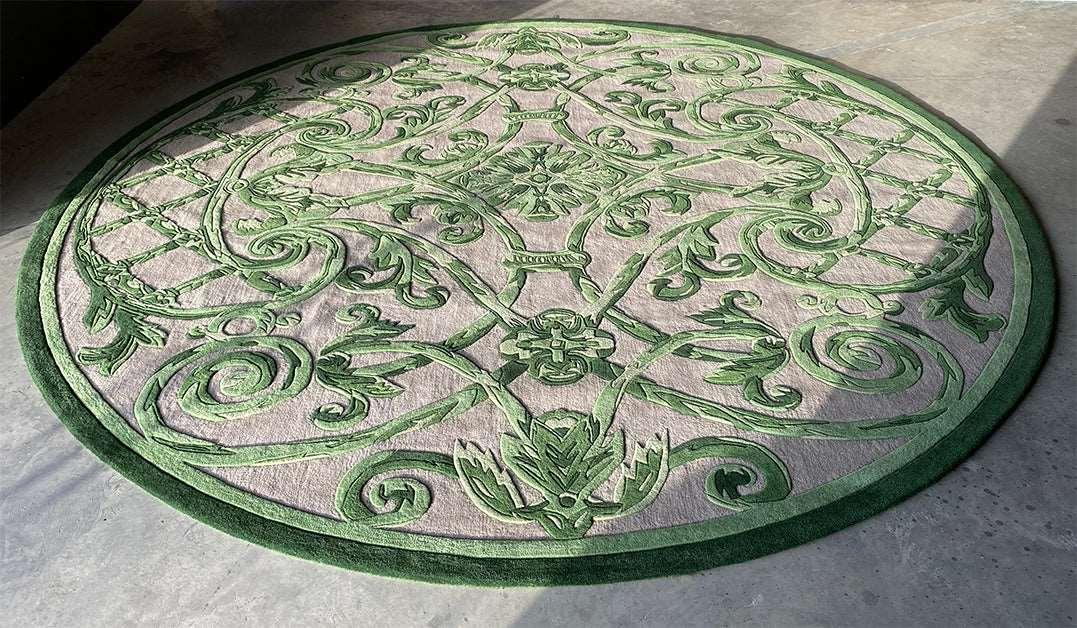 3*4m Chateaux Carpet - Hand tufted in New Zealand Wool - Zuma UAE