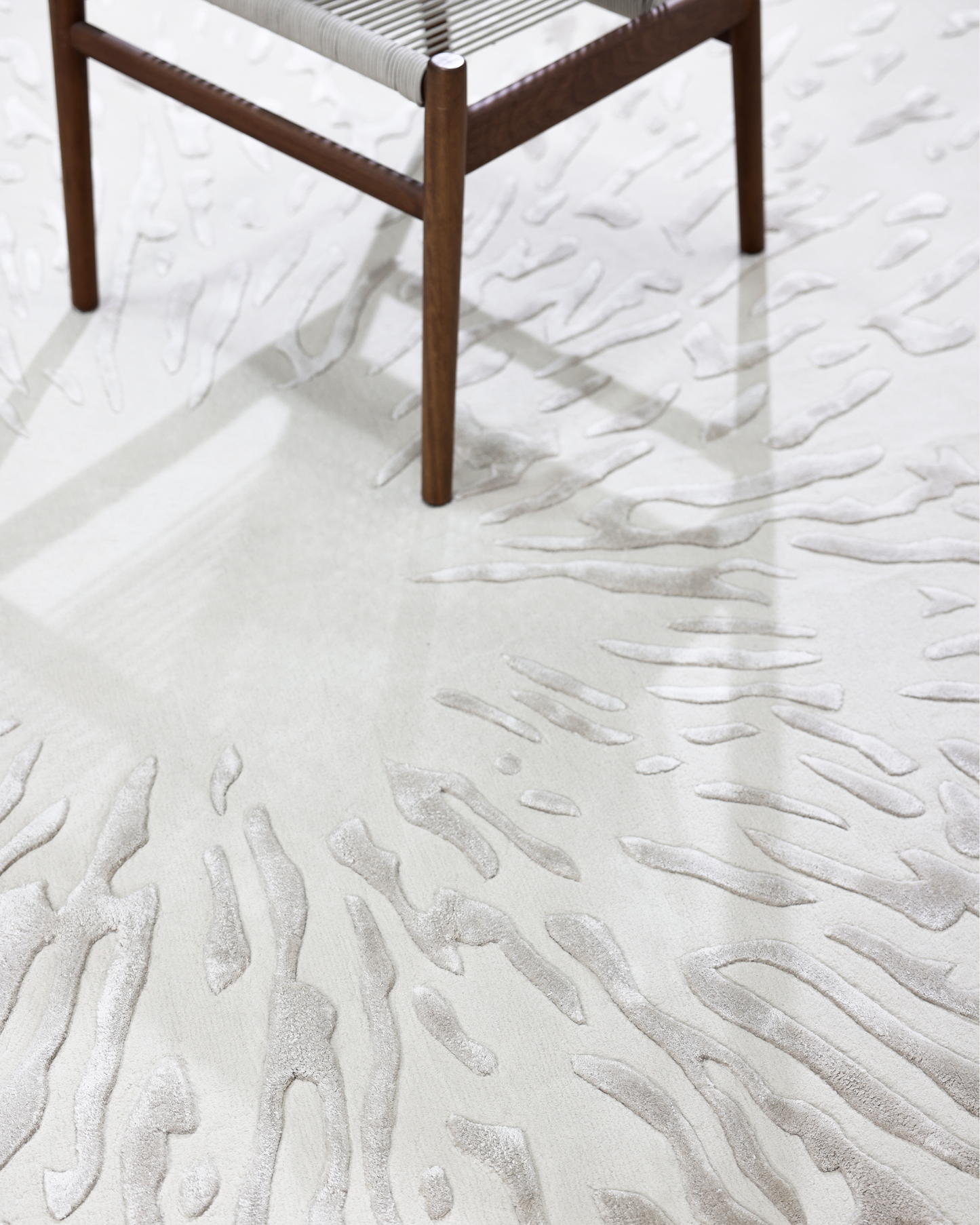 Silk Splatter 3.0 (Taupe on Ivory)