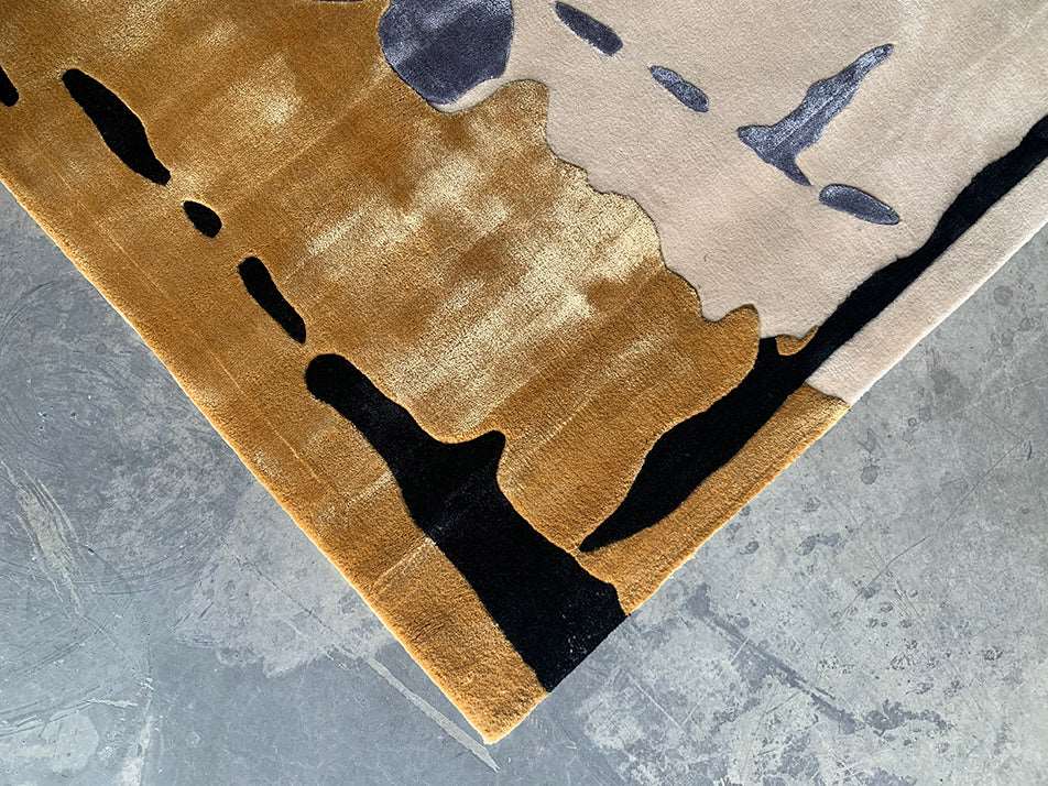 Melt Carpet Online - New Zealand wool and Cotton silk - Zuma UAE