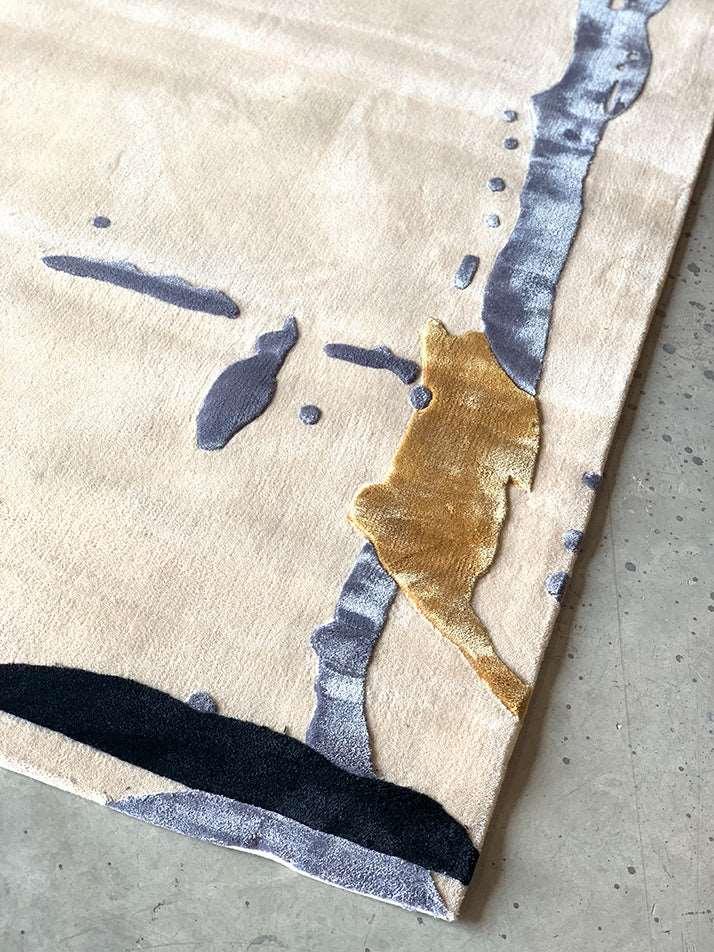 Melt Carpet Online - New Zealand wool and Cotton silk - Zuma UAE