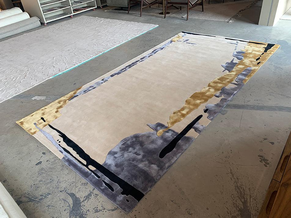 Melt Carpet Online - New Zealand wool and Cotton silk - Zuma UAE