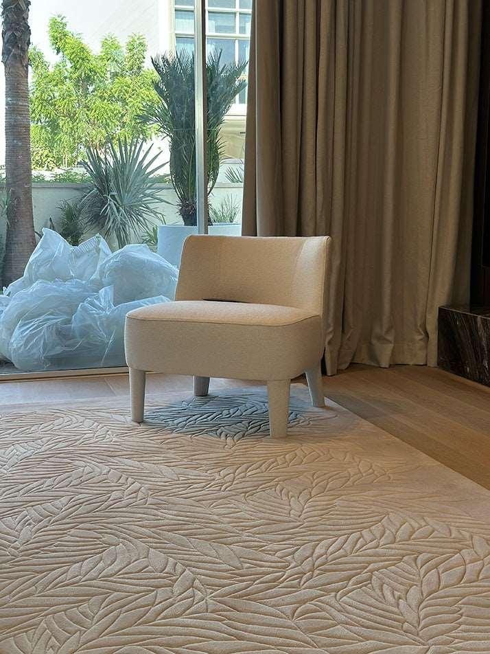 Leaves a Mark I Carpet - Hand-tufted New Zealand Wool - Zuma UAE