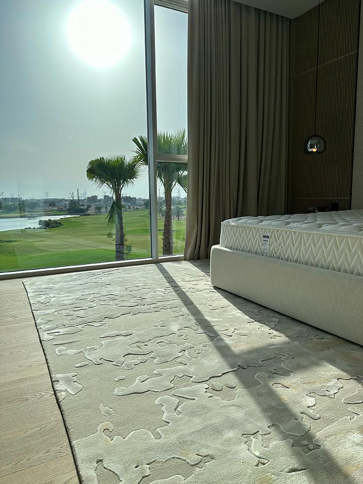 Mai Carpet - New Zealand Wool and Tencel - Zuma UAE