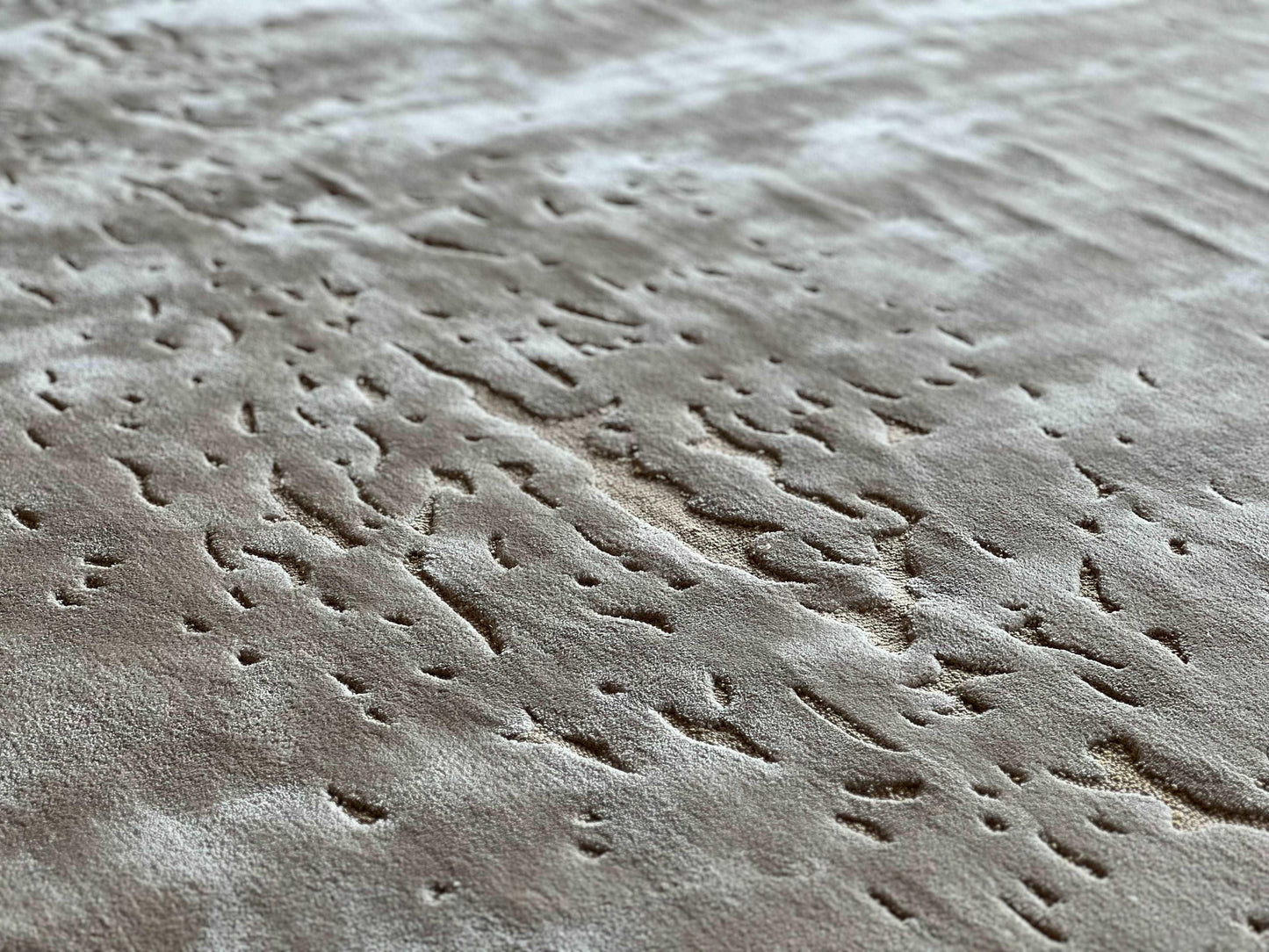 4*6m Edge Loop 2.0 (Gold) Carpet - Bamboo silk - Zuma UAE