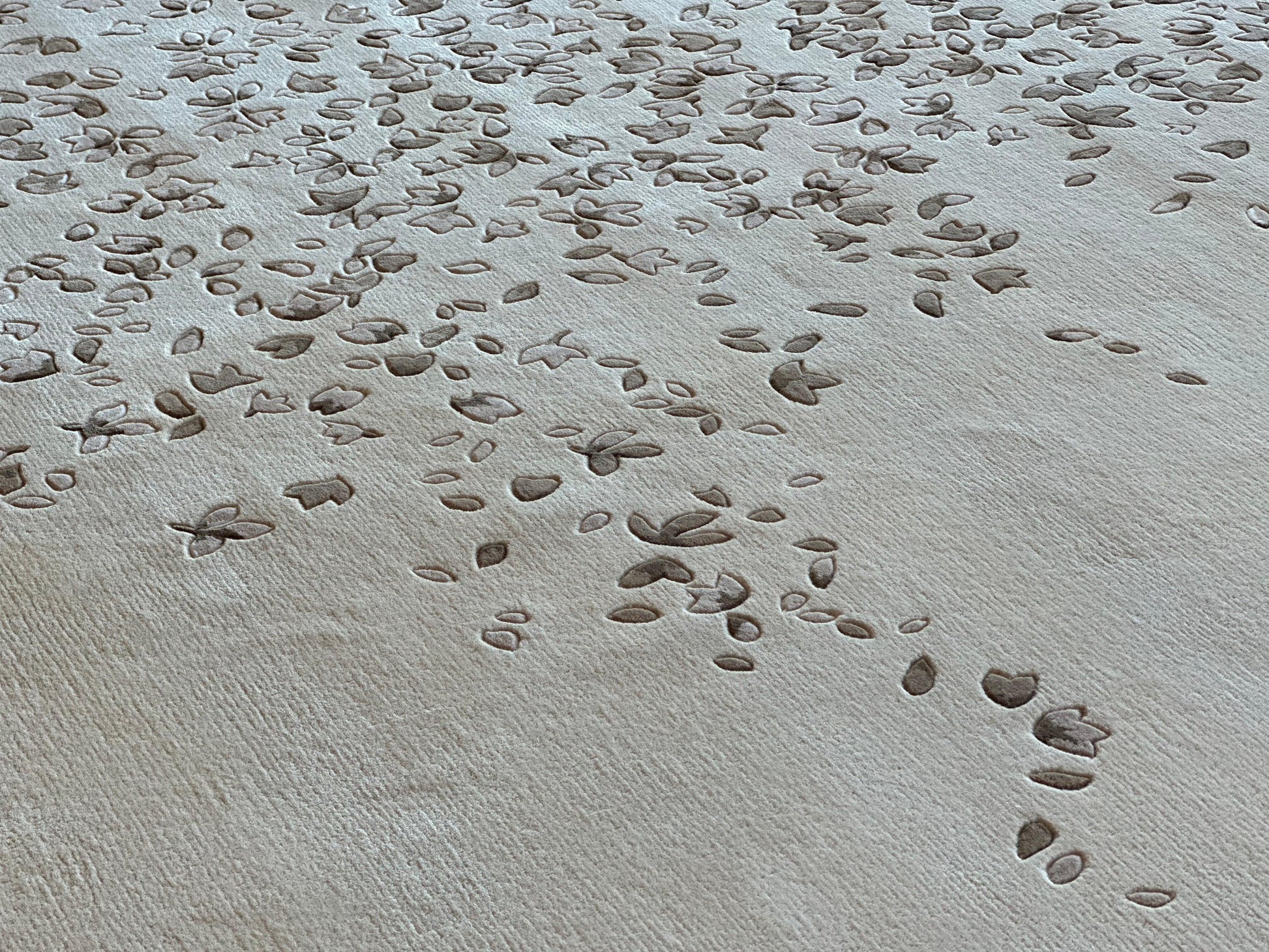 2*3m Seher (Autumn) Carpet - Hand carded Semi worsted New Zealand wool - Zuma UAE