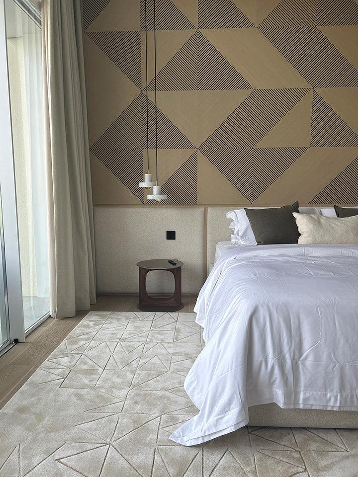 3*4m π (PI) Carpet - Hand tufted in Bamboo Silk - Zuma UAE