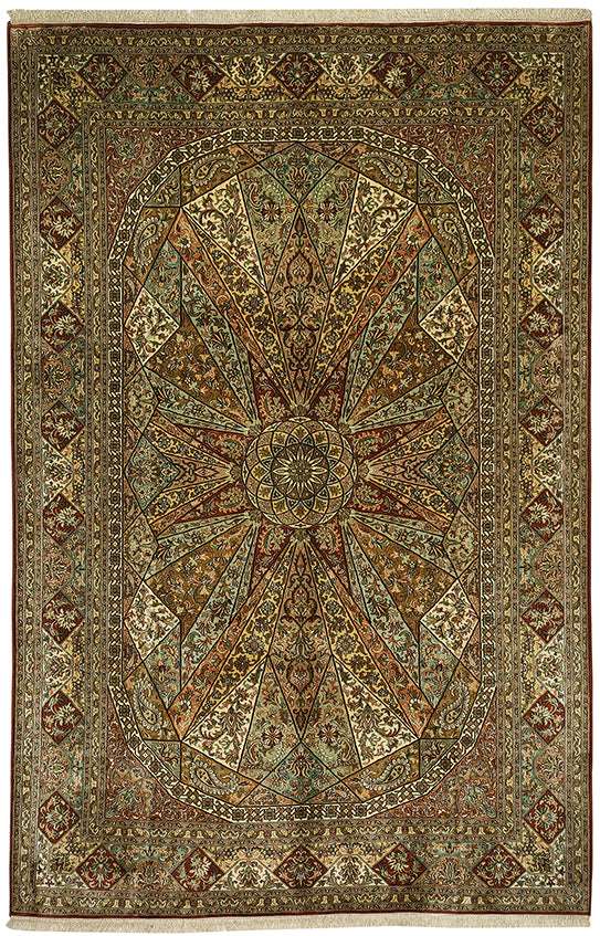 KASHAN : 70051 - Pure Natural Silk - Zuma UAE