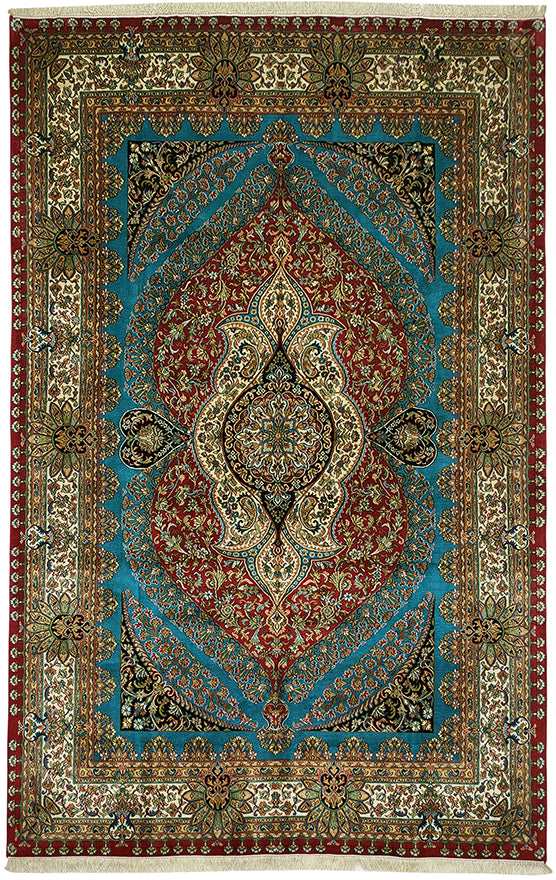 KASHAN : 70055 - Pure Natural Silk - Zuma UAE