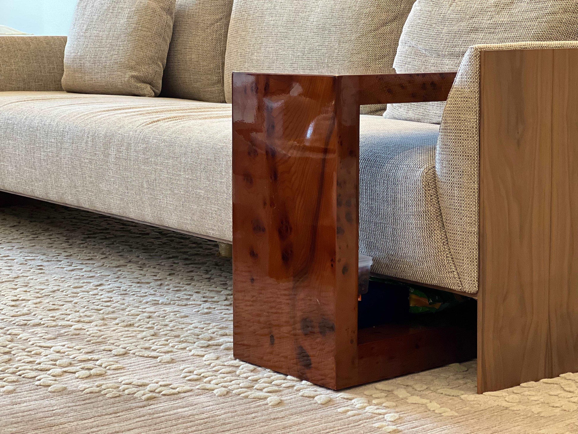 4m Ghaf (Green) Carpet - Hand Tufted in Semi Worsted New Zealand Wool - Zuma UAE