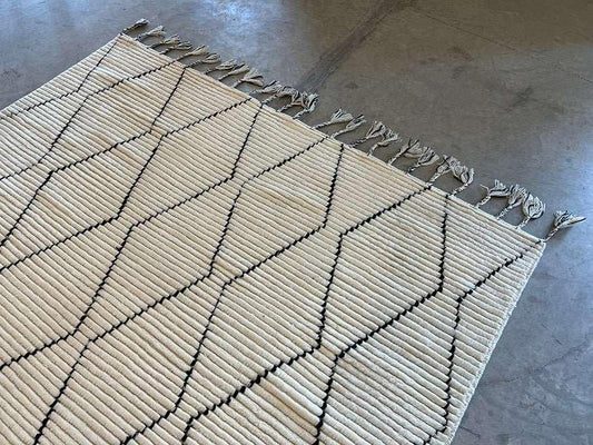 Berber Carpet - Cotton and Silk Handloom Carpet - Zuma UAE