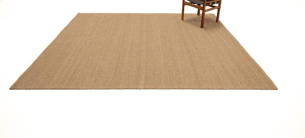 Burlap Carpet - PET & Wool Blended yarn Handloom Carpet - Zuma UAE